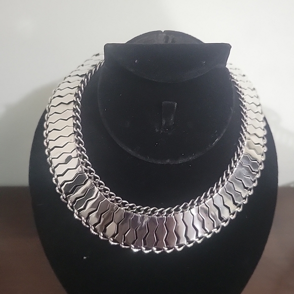 Farfan Sterling Silver choker necklace